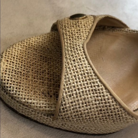 Authentic  Ferragamo Wedge Sandals - Picture 8 of 8